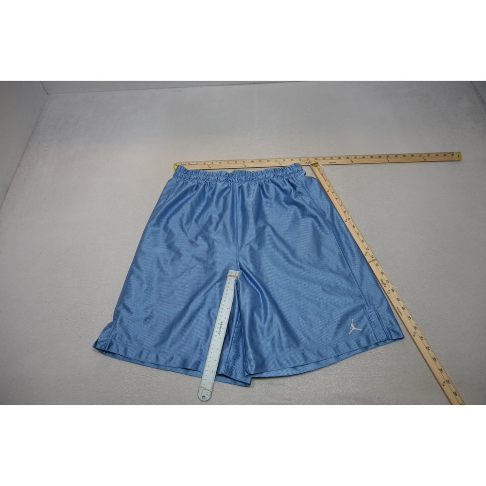 VTG Jordan Basketball Shorts Mens XXL Blue‎ Mesh Jumpman Activewear